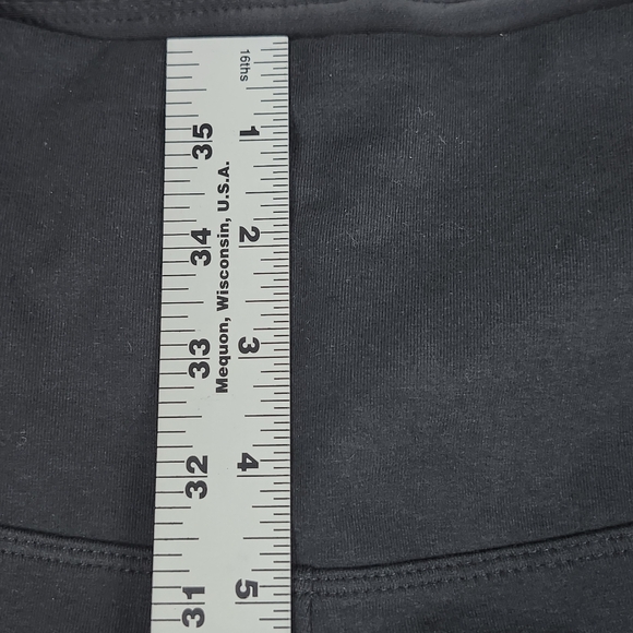 Lysse Crop Black Women Size XS 360° Smoothing Waistband Cotton Spandex NIB - Picture 14 of 15